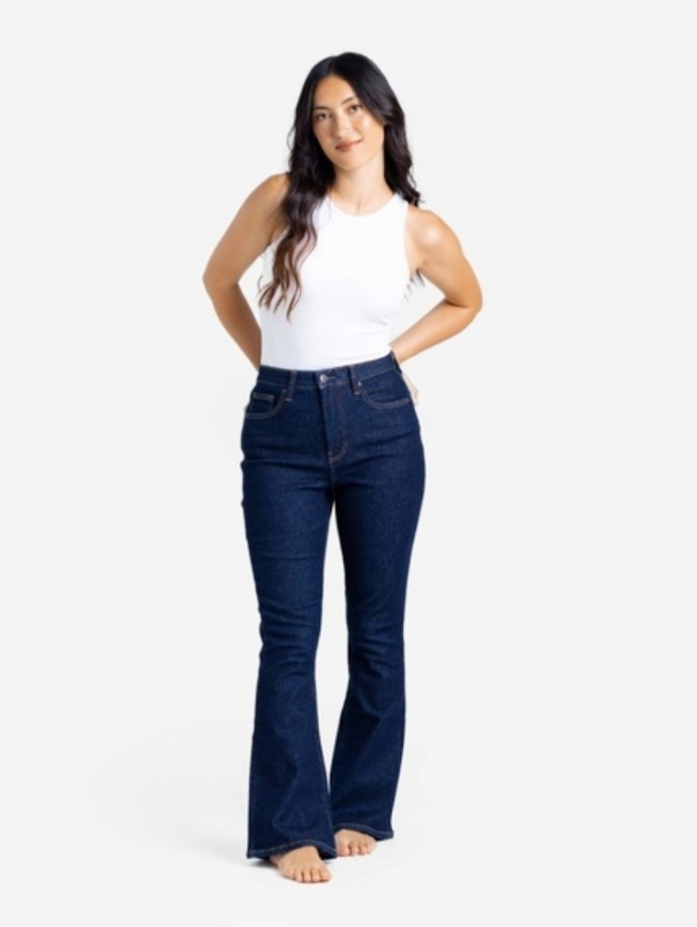 NWT Lularoe Skinny Flared Denim Jeans 28